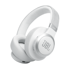 JBL Live 770NC - White - Wireless Over-Ear Headphones with True Adaptive Noise Cancelling - Hero